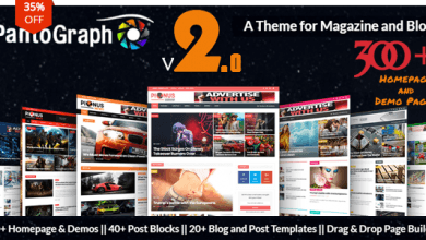 Photo of [Download-S2] PantoGraph v2.8 - Newspaper Magazine Theme