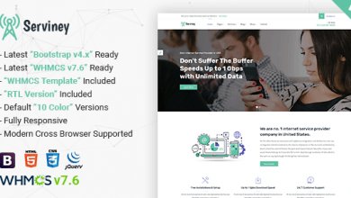 Photo of [Download-S2] Serviney - Multipurpose Internet Service Provider Template