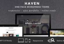 Photo of [Download-S2] Haven - Themeforest Elegant One Page WordPress Theme