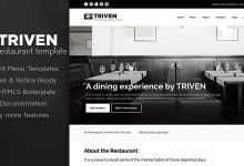 Photo of [Download-S2] Triven - Restaurant & Winery Site Template
