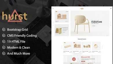 Photo of [Download-S2] Hurst - Furniture Store eCommerce HTML Template