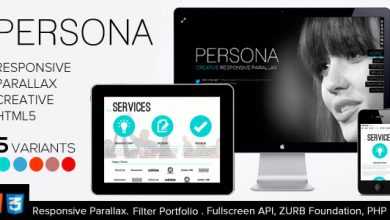 Photo of [Download-S2] Persona - Themeforest HTML5 Responsive Creative Parallax