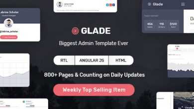 Photo of [Download-S2] Glade - Admin Template with Angular & Bootstrap