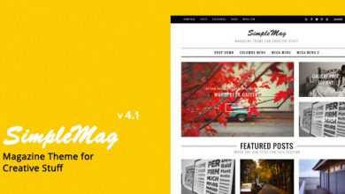 Photo of [Download-S2] SimpleMag v4.1 - Magazine theme for creative stuff