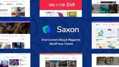 Photo of [Download-S2] Saxon v1.3.5 - Viral Content Blog & Magazine Theme