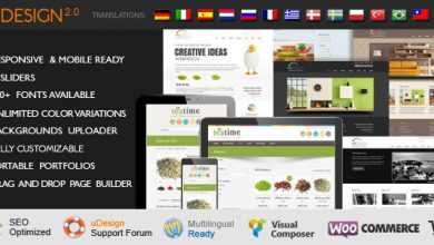 Photo of [Download-S2] U-Design v2.6.0 - Themeforest WordPress Theme