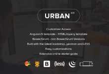 Photo of [Download-S2] Urban - Responsive Admin Template + Customizer Access