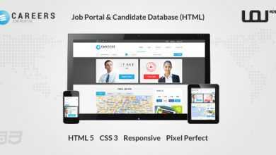Photo of [Download-S2] CAREERS - Job Portal & Candidate Database (HTML) - Updated
