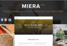 Photo of [Download-S2] MIERA – Multi-Purpose Responsive Parallax One Page