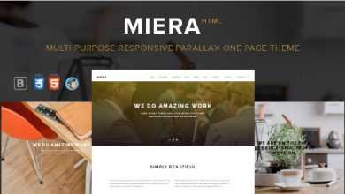 Photo of [Download-S2] MIERA – Multi-Purpose Responsive Parallax One Page