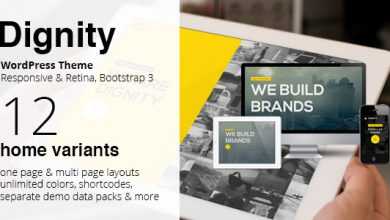 Photo of [Download-S2] DIGNITY v1.7 - WordPress One Page Responsive Portfolio