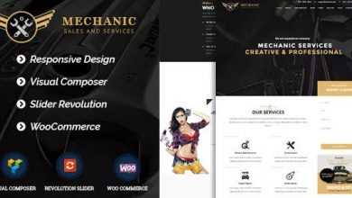 Photo of [Download-S2] Mechanic v1.0.1 - Car Service & Workshop WordPress Theme