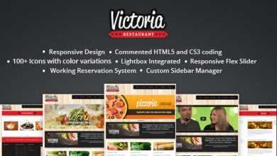Photo of [Download-S2] Victoria v4.0 - Premium Restaurant Wordpress Theme