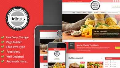 Photo of [Download-S2] Delicieux - Themeforest Restaurant Wordpress Theme