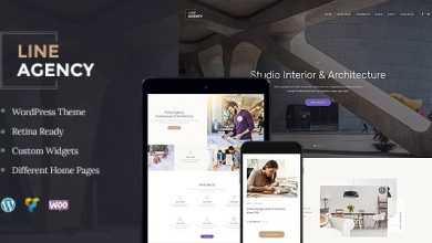 Photo of [Download-S2] Line Agency v1.1.0 - Interior Design & Architecture Theme