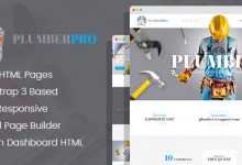 Photo of [Download-S2] PlumberPro - Handyman/Plumber Service HTML Template