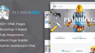 Photo of [Download-S2] PlumberPro - Handyman/Plumber Service HTML Template