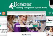 Photo of [Download-S2] iKnow - Learning Management System Template
