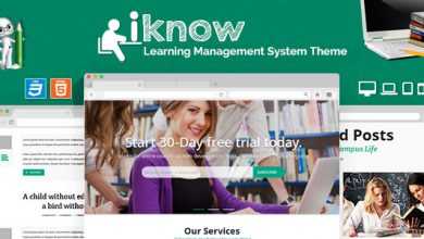 Photo of [Download-S2] iKnow - Learning Management System Template