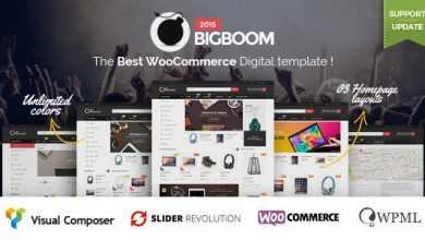 Photo of [Download-S2] Bigboom v1.2.3 - Responsive Ecommerce Wordpress Theme