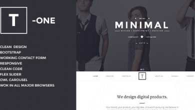 Photo of [Download-S2] T-ONE Clean & Minimal Template