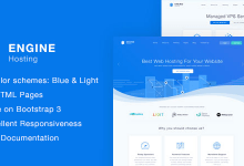 Photo of [Download-S2] Engine Hosting - HTML Template