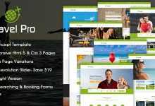 Photo of [Download-S2] Travel Pro - Tours and Travels Booking HTML5 Template