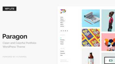 Photo of [Download-S2] Paragon Lite v1.1 - Colorful Portfolio for Freelancers and Agencies