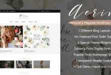 Photo of [Download-S2] Aerin v1.0 - Personal & Magazine WordPress
