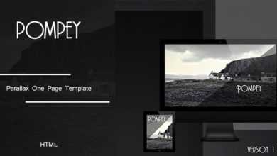 Photo of [Download-S2] Pompey - Parallax One Page HTML Template