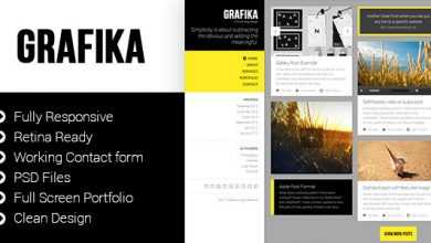 Photo of [Download-S2] Grafika - Photography & Blog HTML Template