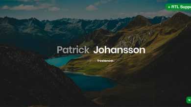 Photo of [Download-S2] Patrick v1.2 - Personal vCard / Resume / CV Template