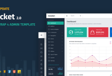 Photo of [Download-S2] Bracket v2.0 - Responsive Bootstrap 4 Admin Template