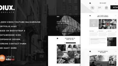 Photo of [Download-S2] Diux - Responsive One Page Portfolio HTML Template