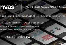Photo of [Download-S2] Canvas v3.1 - The Multi-Purpose HTML5 Template