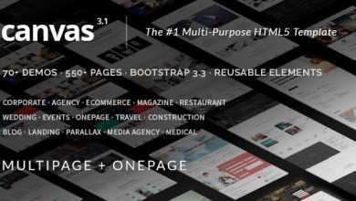 Photo of [Download-S2] Canvas v3.1 - The Multi-Purpose HTML5 Template