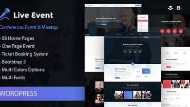 Photo of [Download-S2] Live Event v1.1.0 - Single Conference, Event, Meetup WordPress Theme