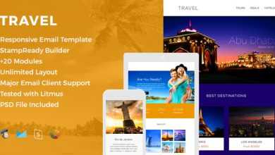Photo of [Download-S2] Travel - Responsive Email Template