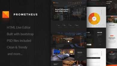Photo of [Download-S2] Prometheus – Multipurpose HTML Template