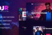 Photo of [Download-S2] DJ Rainflow v1.0 - Music Band and Musician WP Theme