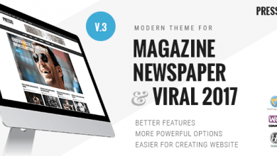 Photo of [Download-S2] PRESSO v3.3.5 - Modern Magazine / Newspaper / Viral Theme