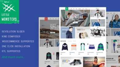 Photo of [Download-S2] Littlemonsters v1.0 - Sport Shop WooCommerce Theme