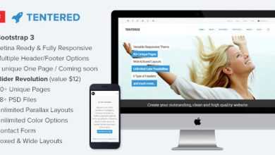 Photo of [Download-S2] Tentered v1.3.2 - MultiPurpose HTML5 Template