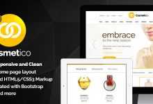 Photo of [Download-S2] Cosmetico - Modern Beauty Shop HTML Template