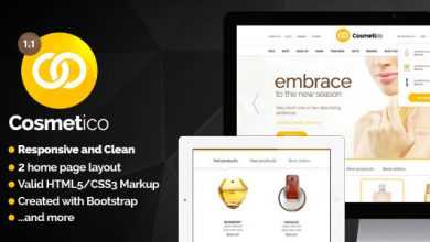 Photo of [Download-S2] Cosmetico - Modern Beauty Shop HTML Template