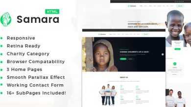Photo of [Download-S2] Samara - Responsive HTML Template for Charity & Fund Raising