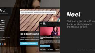 Photo of [Download-S2] Noel v1.4 - Responsive Onepage WordPress Theme