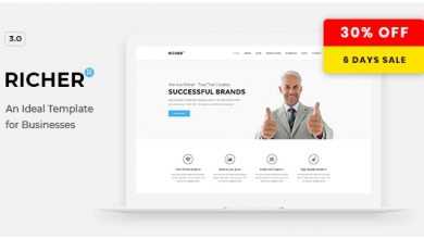 Photo of [Download-S2] Richer v3.2.5 - Responsive Multi-Purpose Theme