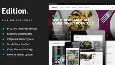 Photo of [Download-S2] Edition v1.5 - Responsive News and Magazine Theme