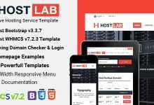 Photo of [Download-S2] WHMCS + HostLab - Responsive Hosting Service With WHMCS Template